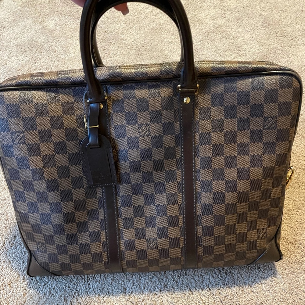 Louis Vuitton Porte-Documents Voyage Bag Damier